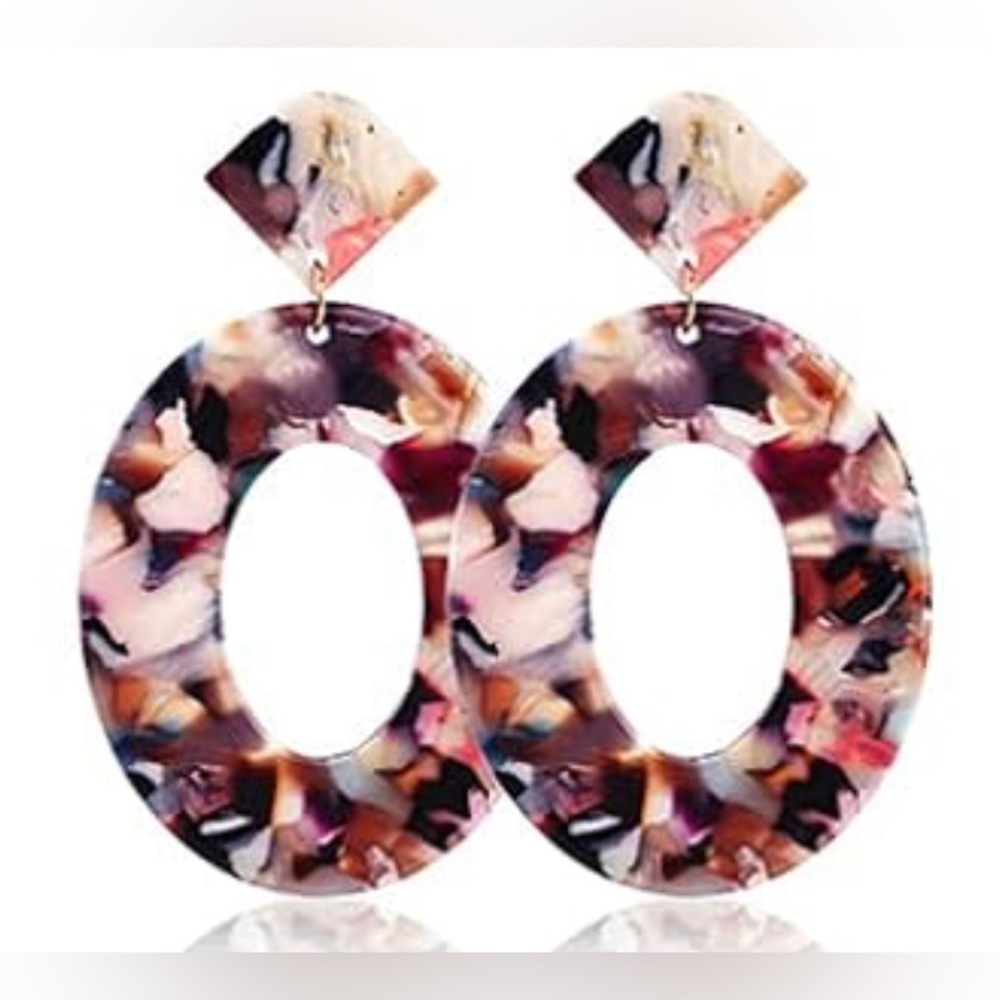 Drop Dangle Earrings Bohemian Rattan Fashion